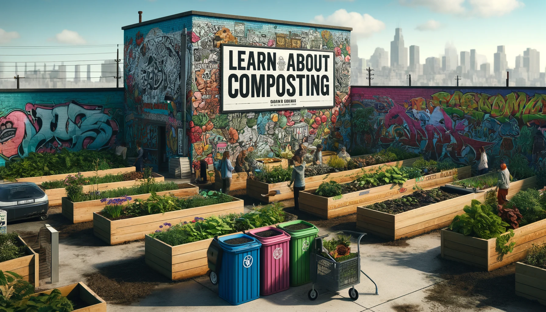 Encouraging Composting Day Greetings for Gardeners