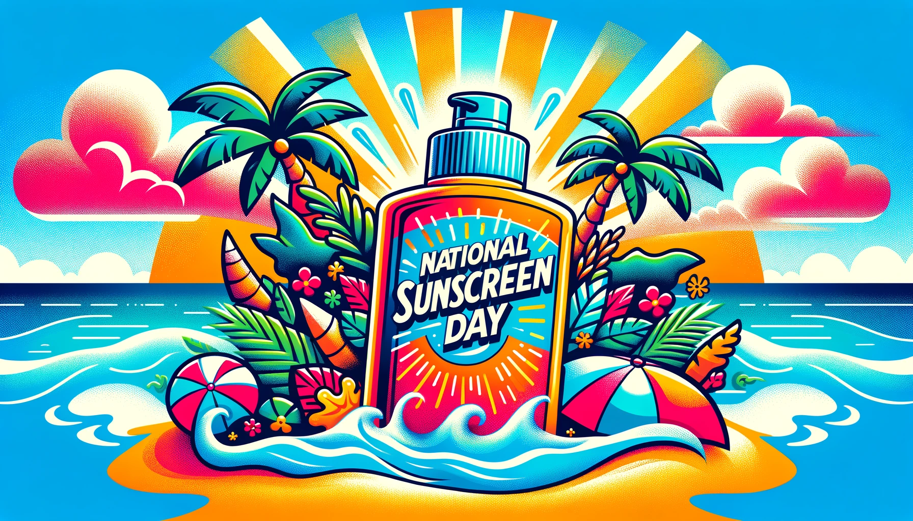 Warm Sunscreen Day Messages for Family and Friends