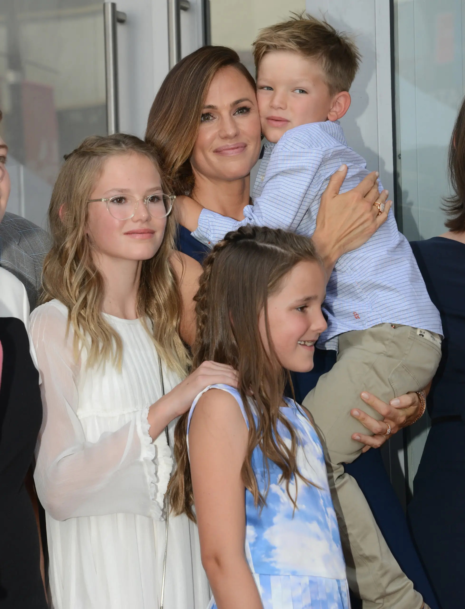 Headline: "Emotions Run High: Jennifer Garner's Heartfelt Tears at Daughter's Graduation"