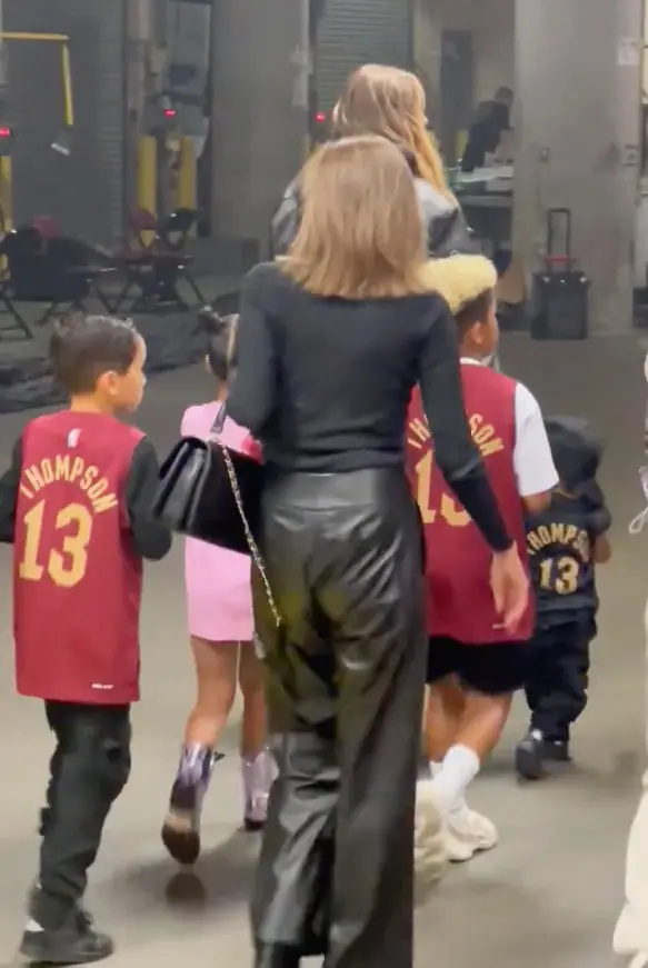 Khloé Kardashian's Unforgettable Night with Her Kids Watching Tristan Thompson Play!