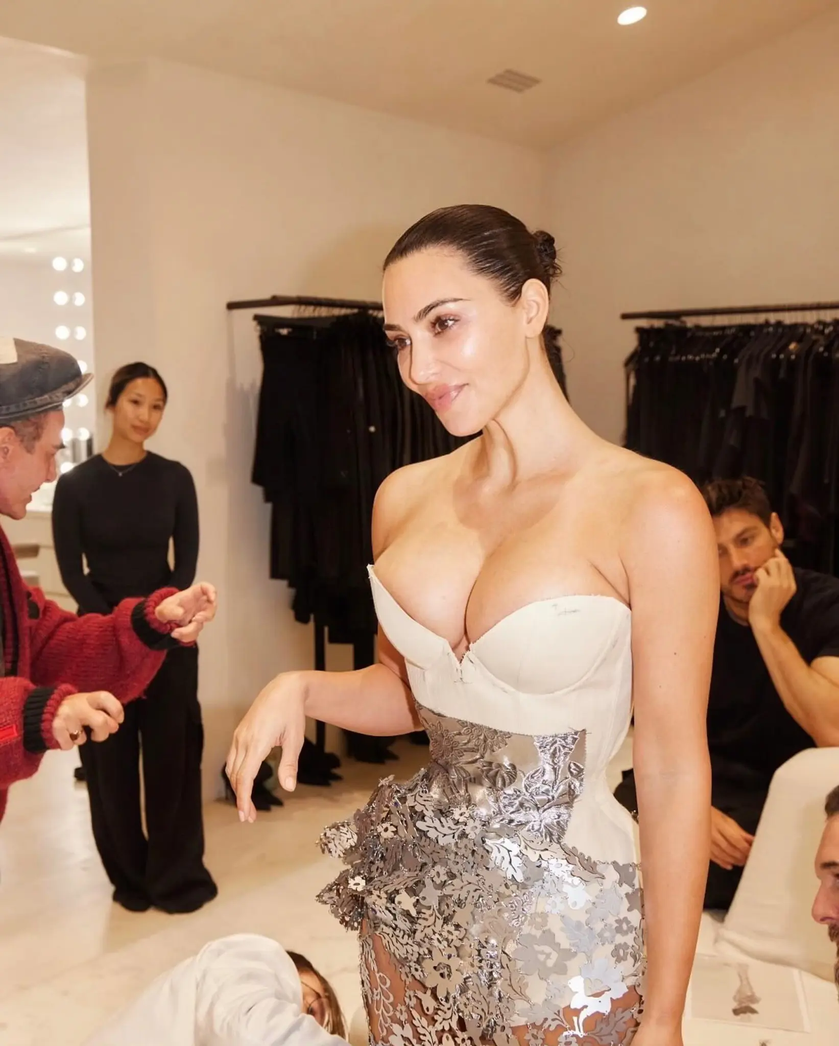 Can You Handle Kim Kardashian's Extreme Met Gala 2024 Outfit? Behind the Scenes of the Waist-Cinching Wonder!