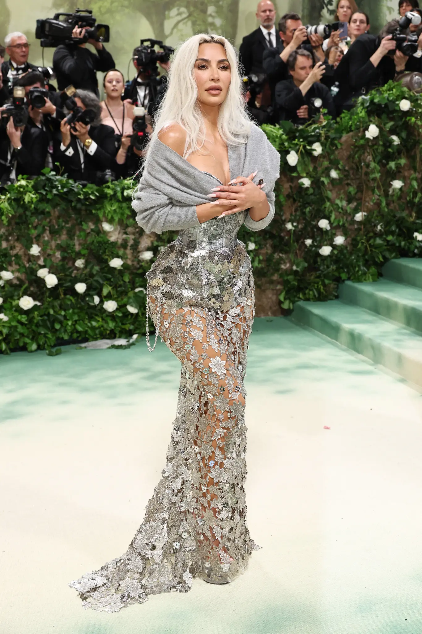 Can You Handle Kim Kardashian's Extreme Met Gala 2024 Outfit? Behind the Scenes of the Waist-Cinching Wonder!