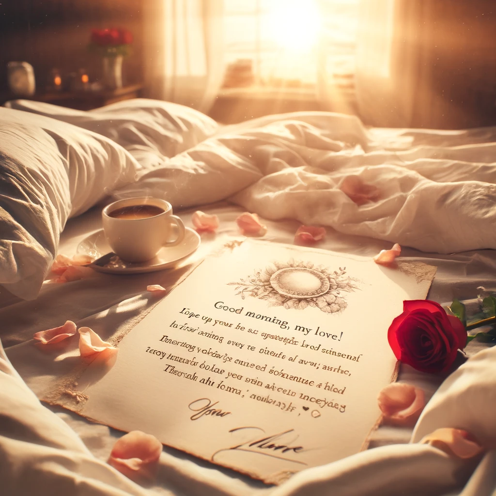 Romantic good morning messages for her