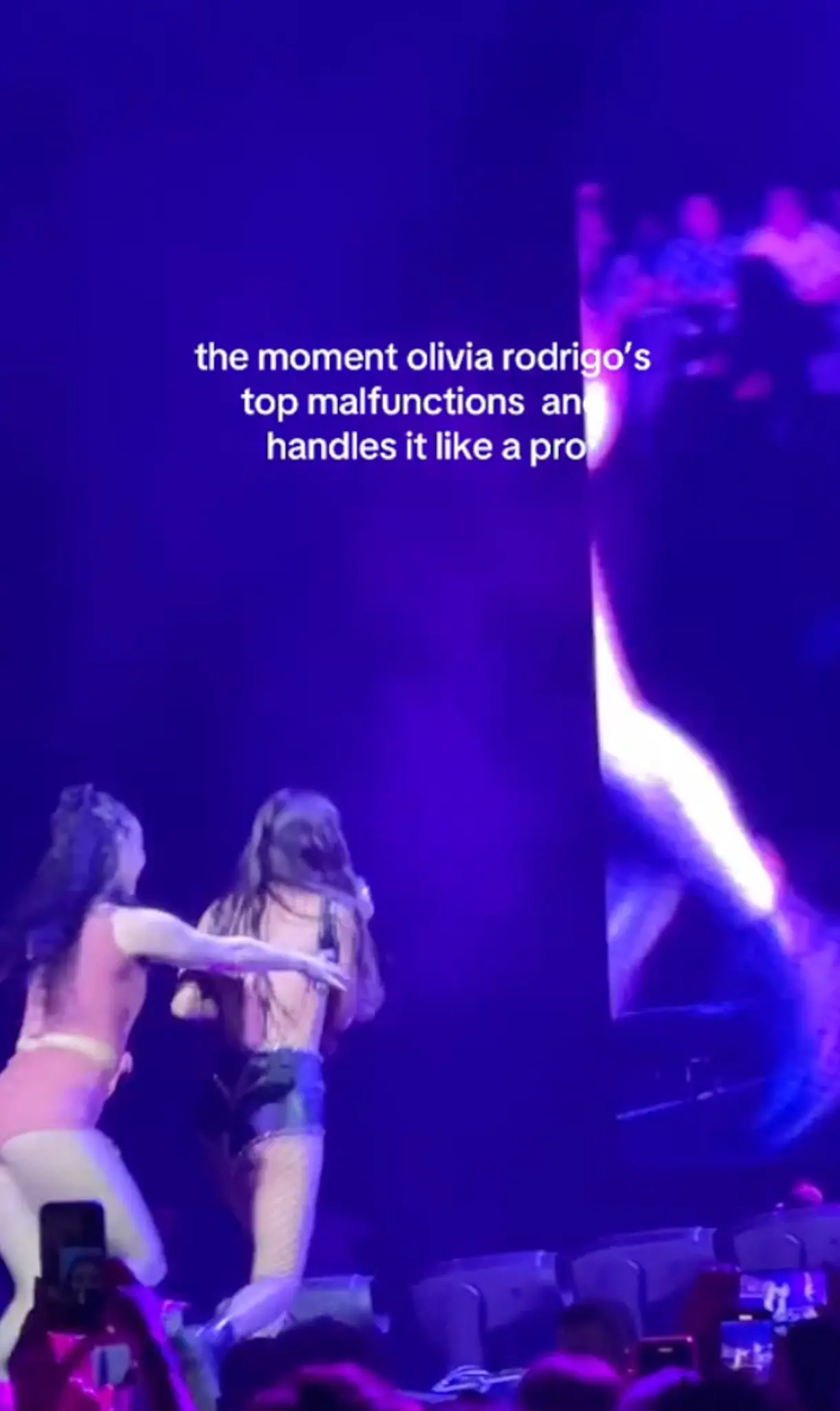 You Won't Believe How Olivia Rodrigo Handled Her On-Stage Wardrobe Malfunction!
