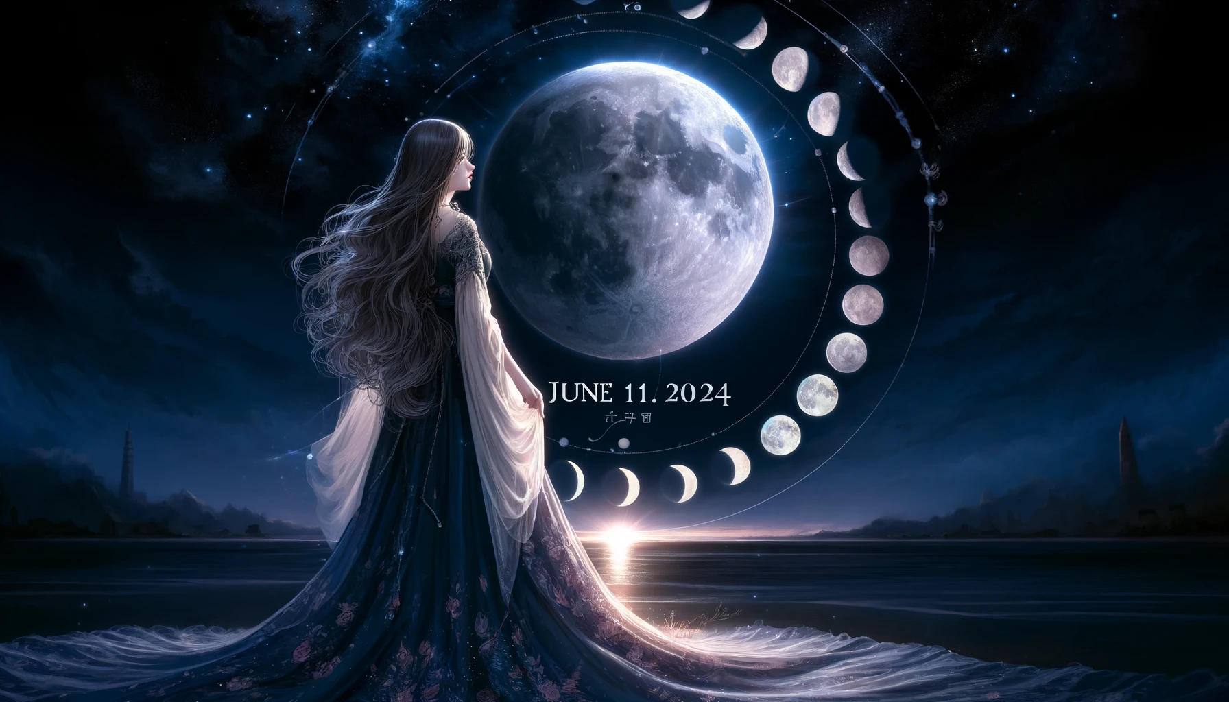 June 11 Lunar calendar, Moon Phases