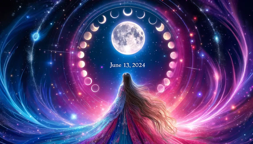 June 13 Lunar calendar, Moon Phases Today
