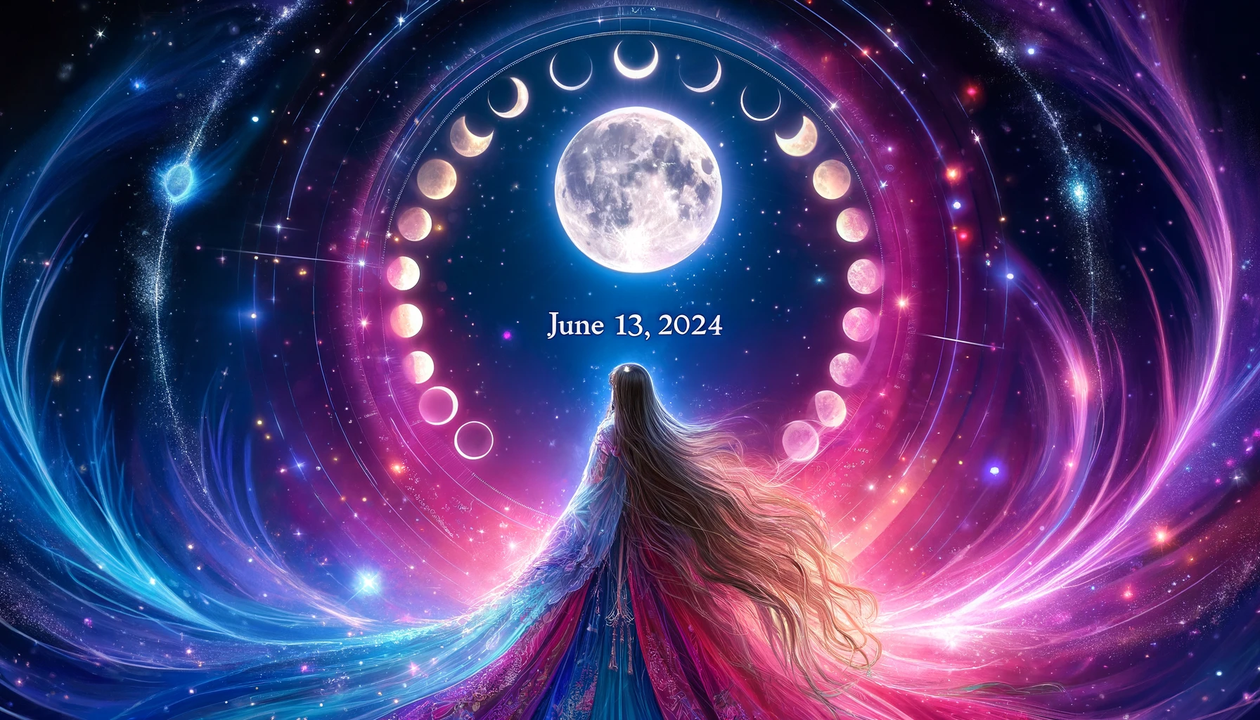 June 13 Lunar calendar, Moon Phases Today