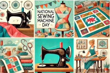 Crafting Connections: National Sewing Machine Day Greetings