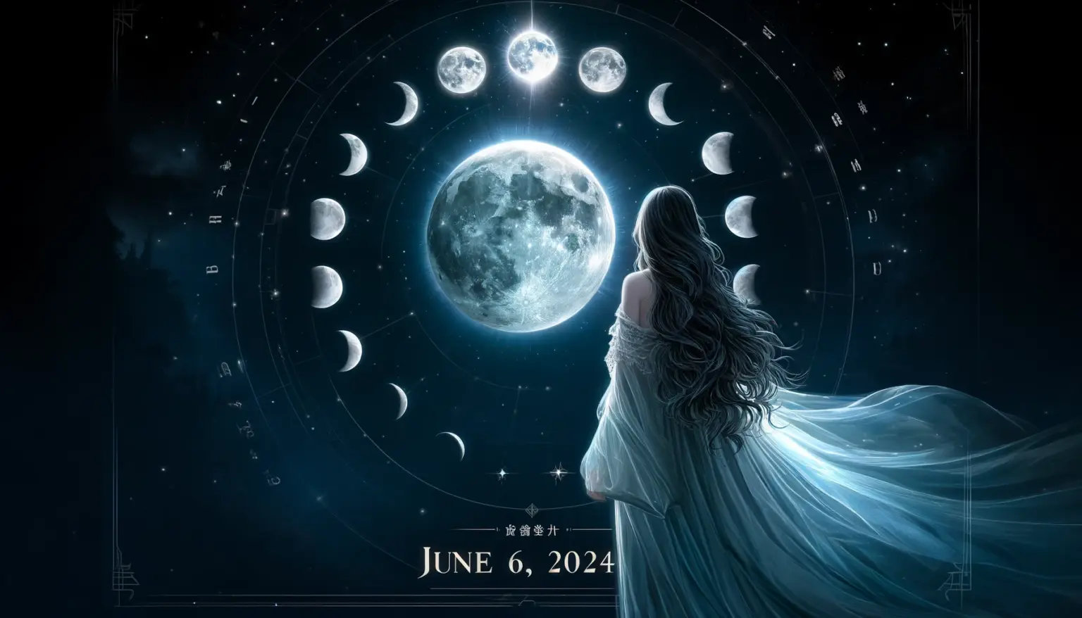 June 6 Lunar calendar, Moon Phases