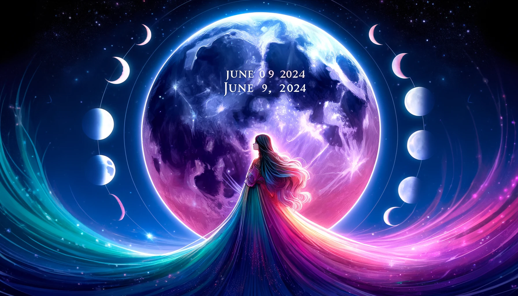 June 9 Lunar calendar, Moon Phases