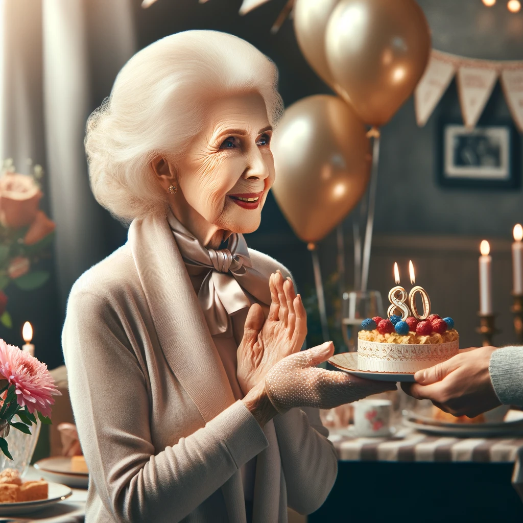 Touching Birthday Wishes for an Elderly Friend