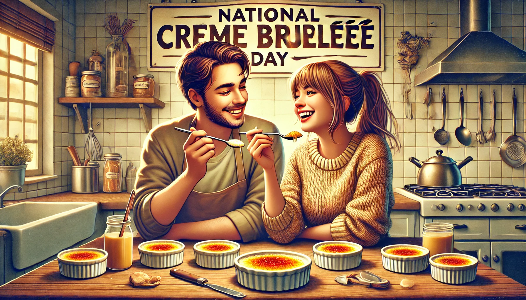 National Creme Brûlée Day